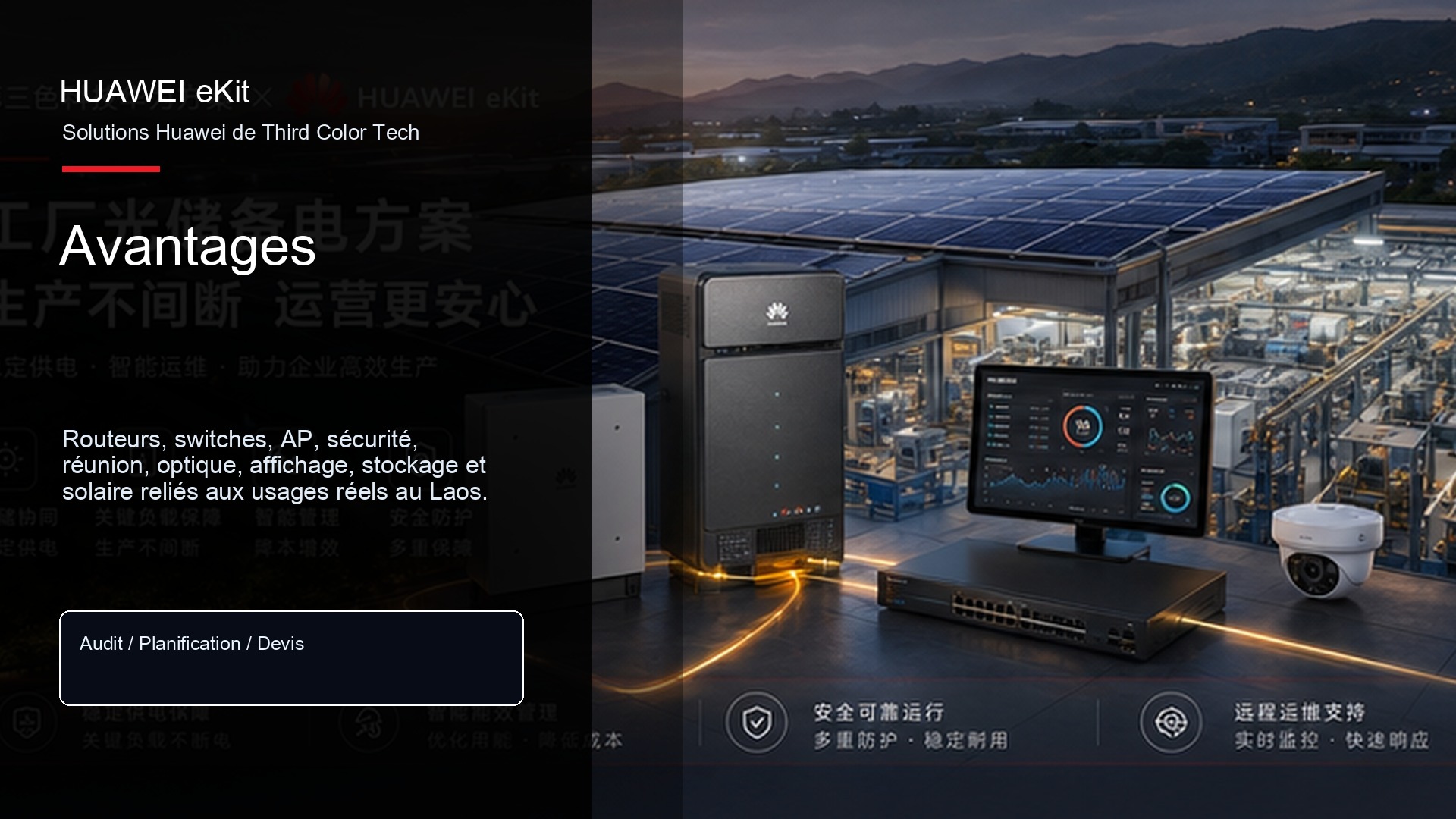 Solutions Huawei de Third Color Tech