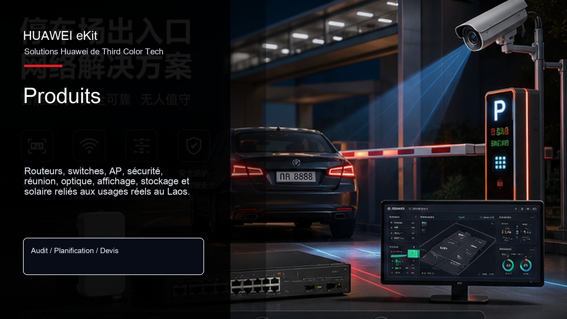 Matrice produits Huawei eKit