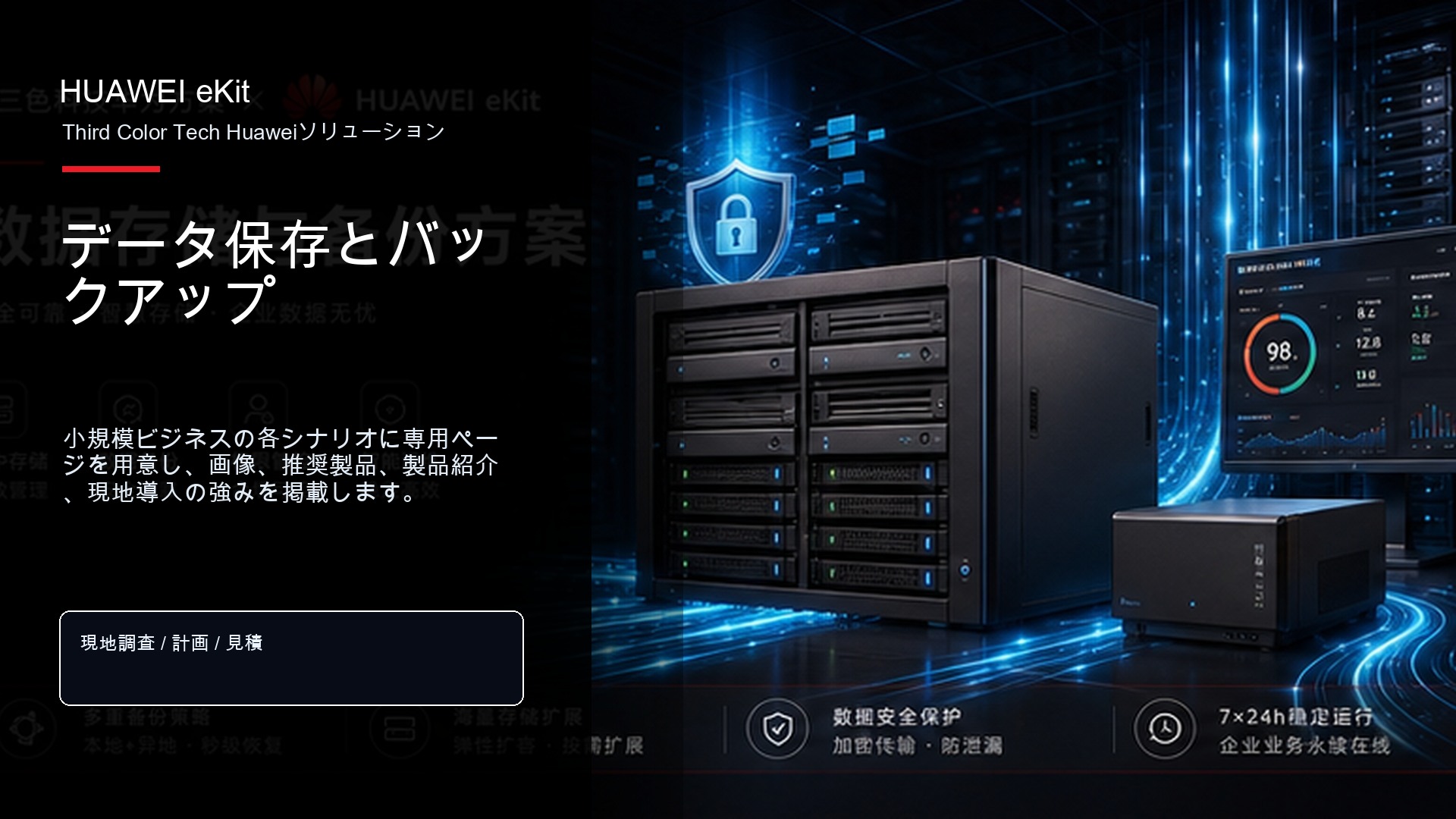 データ保存とバックアップ