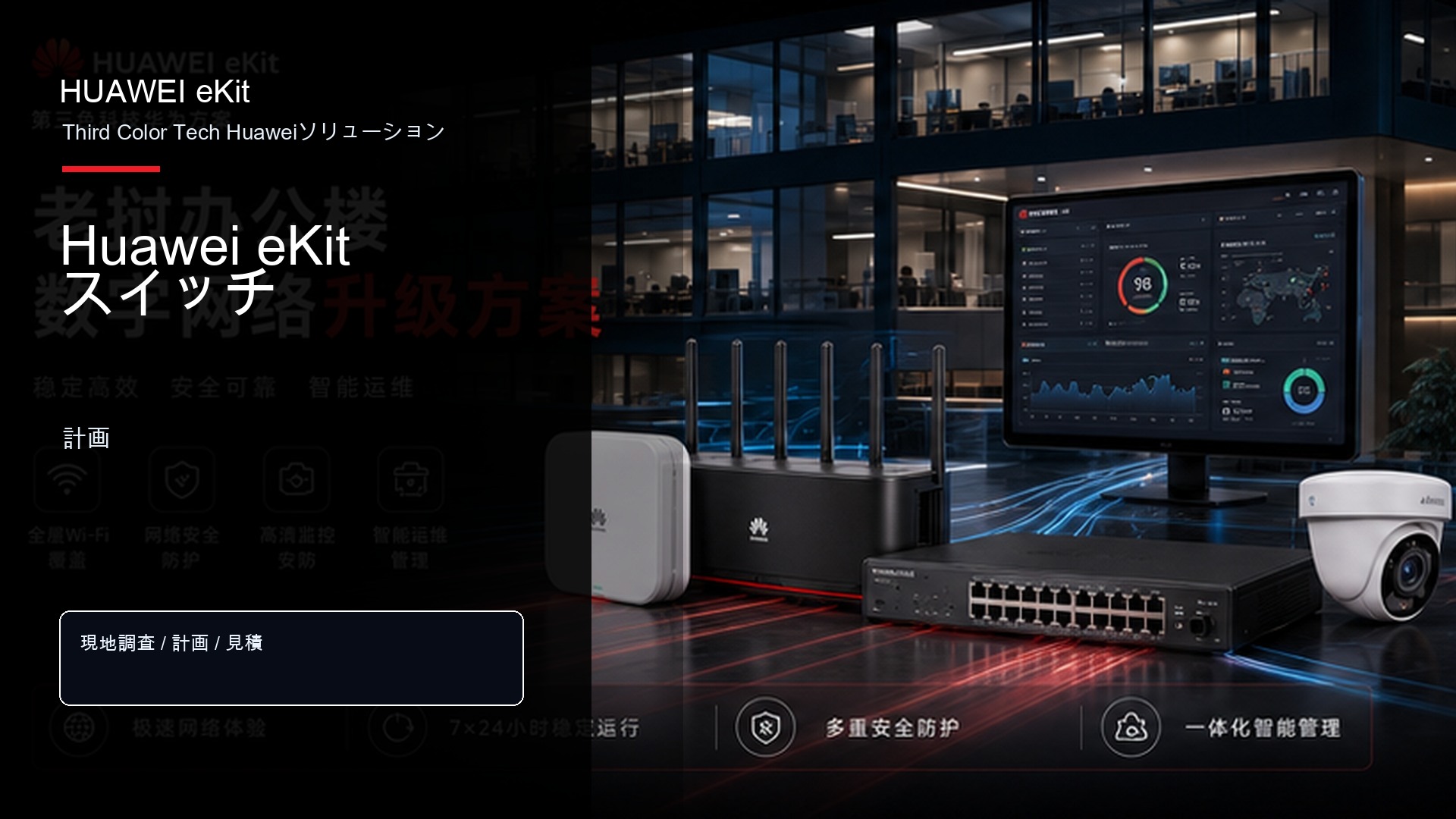 Huawei eKit スイッチ
