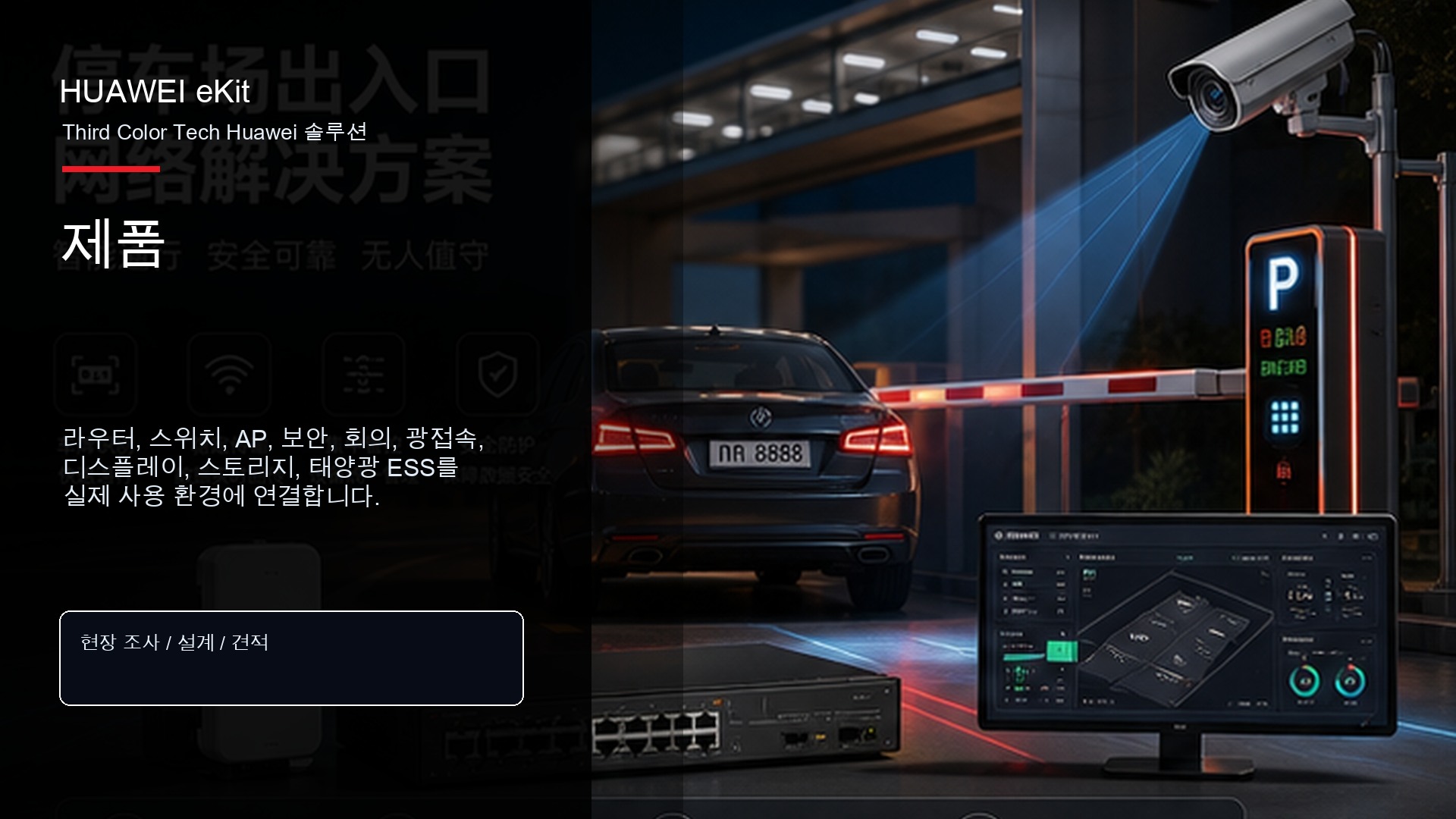 Huawei eKit 제품 시나리오 매트릭스