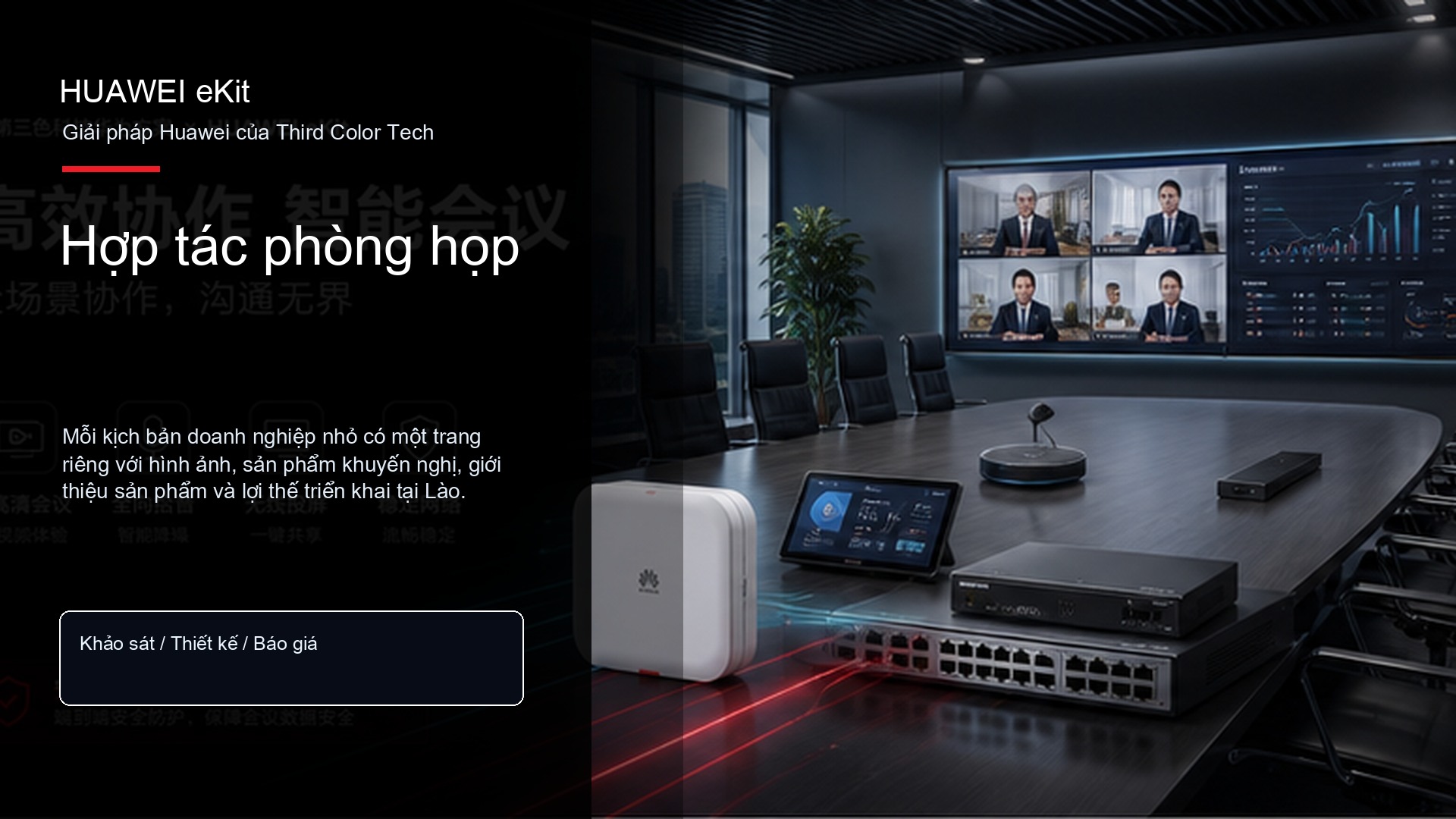 Hợp tác phòng họp